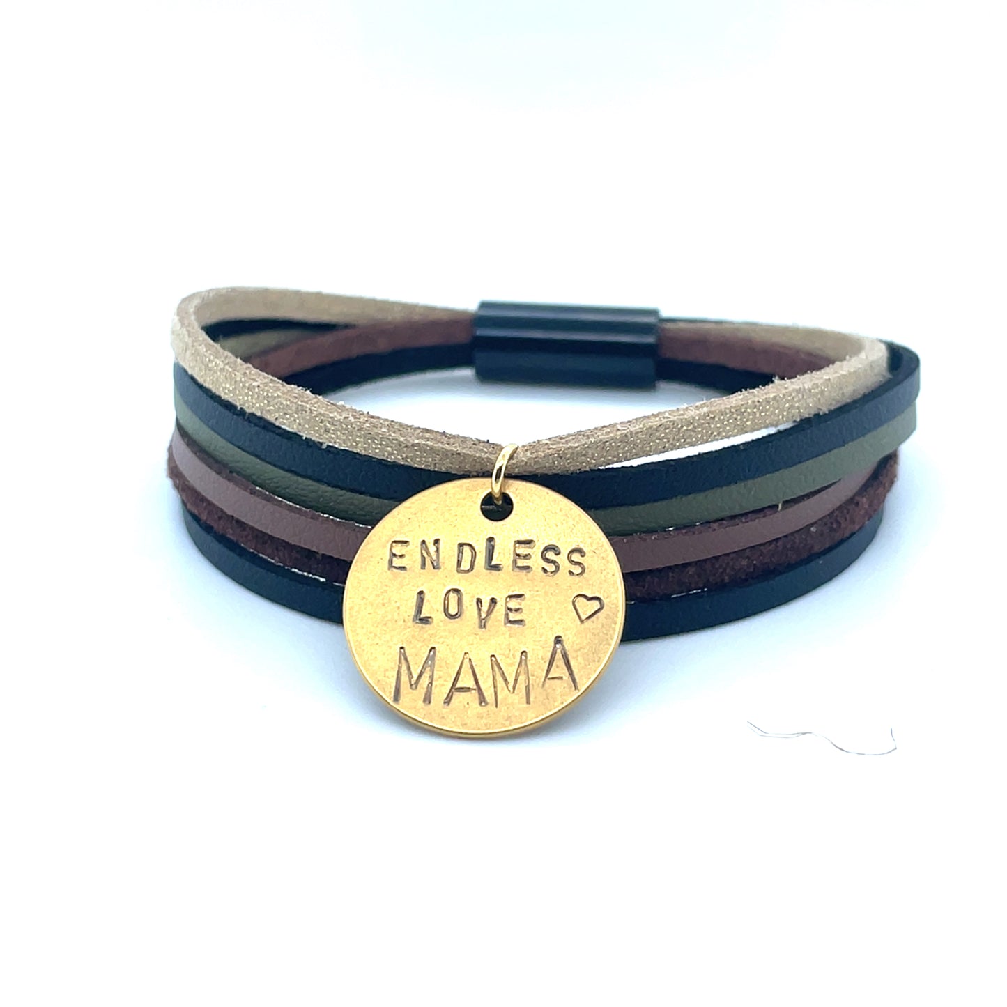 kOmMa5 Armband ENDLESS LOVE MAMA-e+, einfach gewickelt