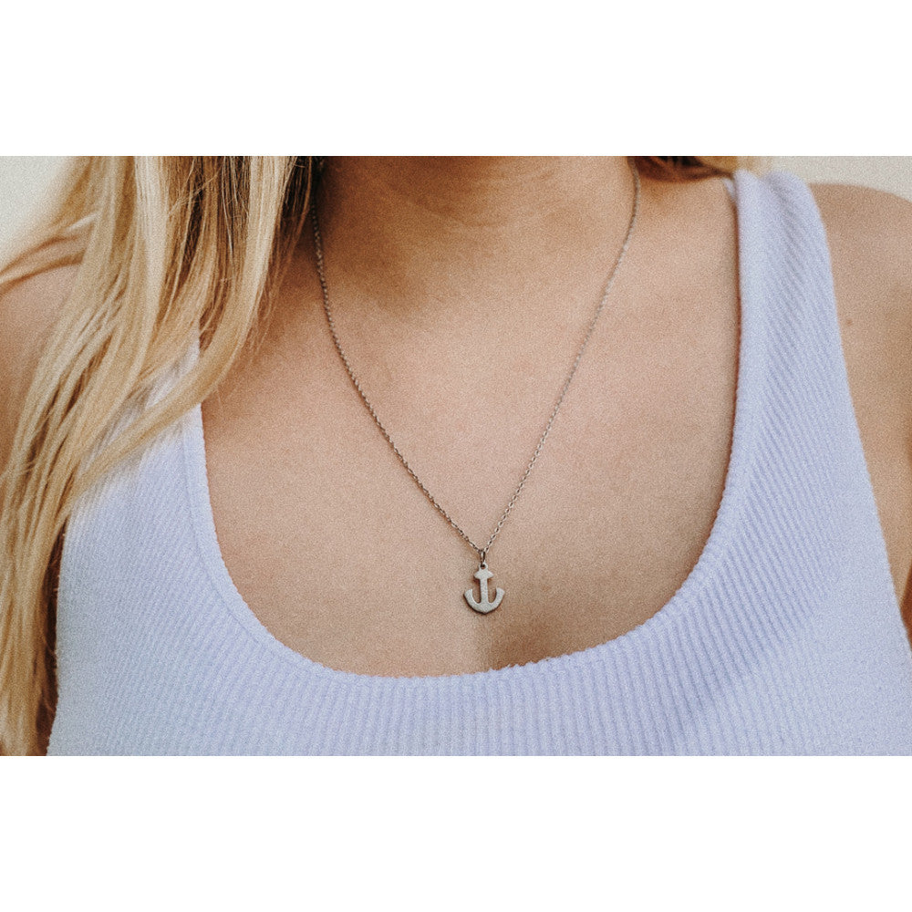 kOmMa5 Halskette Anker