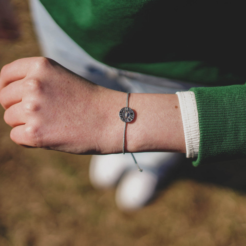 kOmMa5 Armband "GLÜCKLICH SEIN"