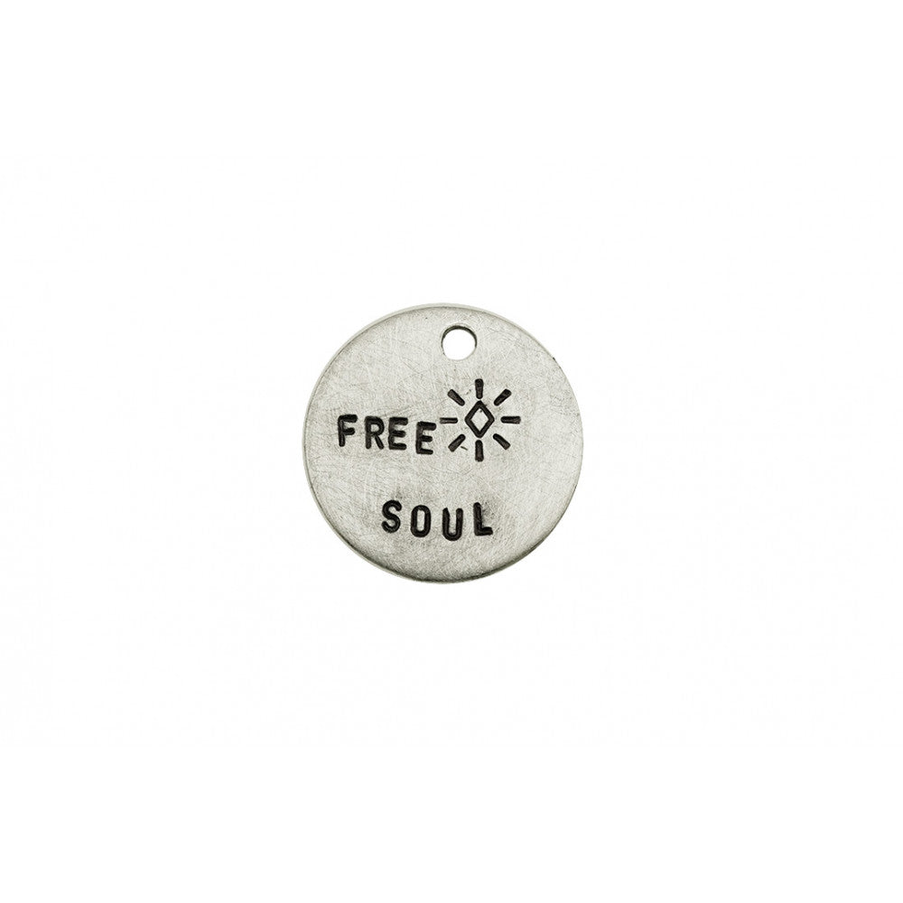 kOmMa5 Plakette 20 "FREE SOUL"