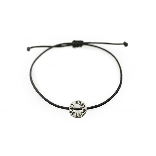 kOmMa5 Armband "LEBE LIEBE LACHE"