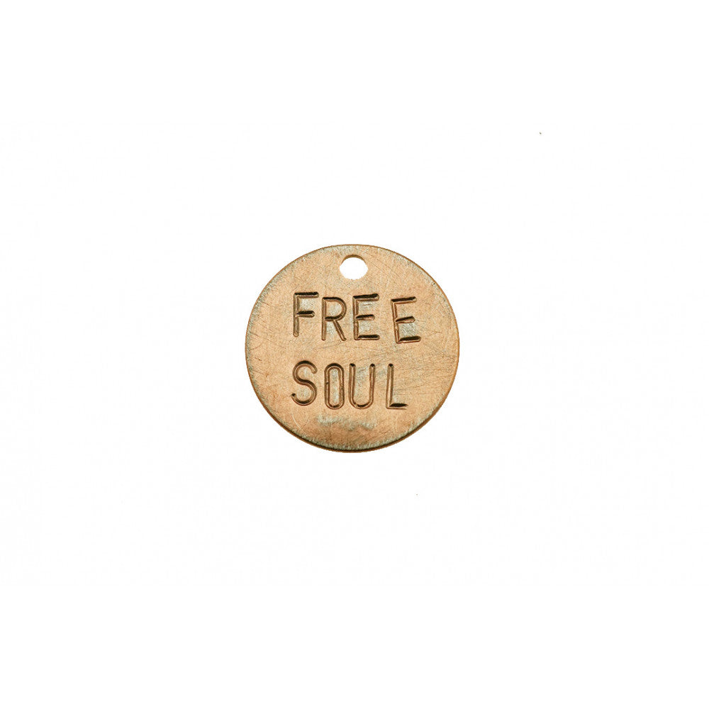 kOmMa5 Plakette 20 "FREE SOUL"