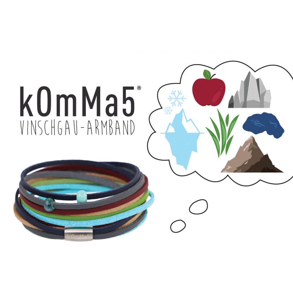kOmMa5 Armband "Vinschgau"