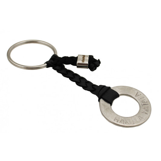 kOmMa5 Schlüsselanhänger "Hakuna Matata" schwarz